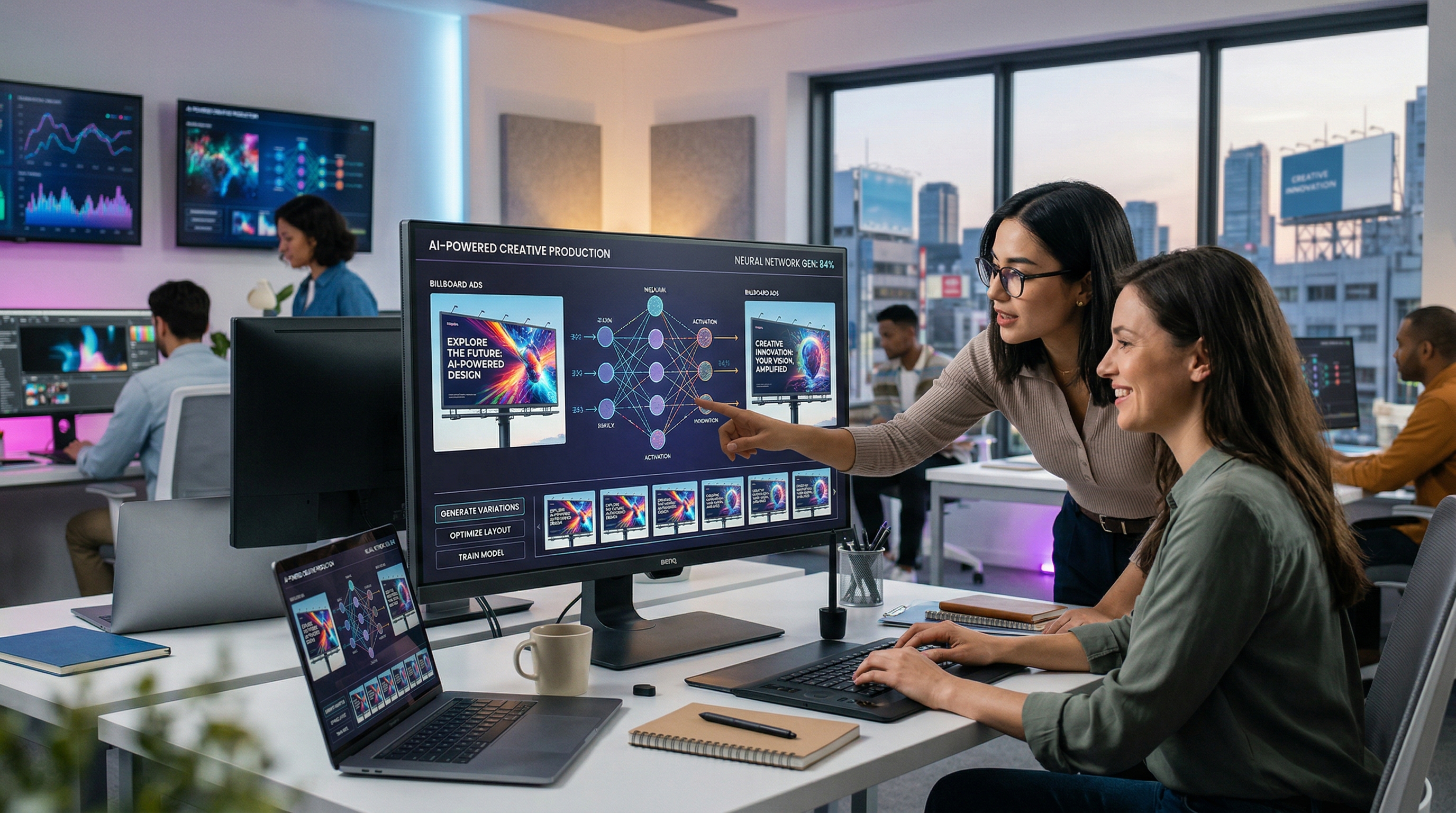 How AI-Powered Creative Production is Transforming DOOH in 2026