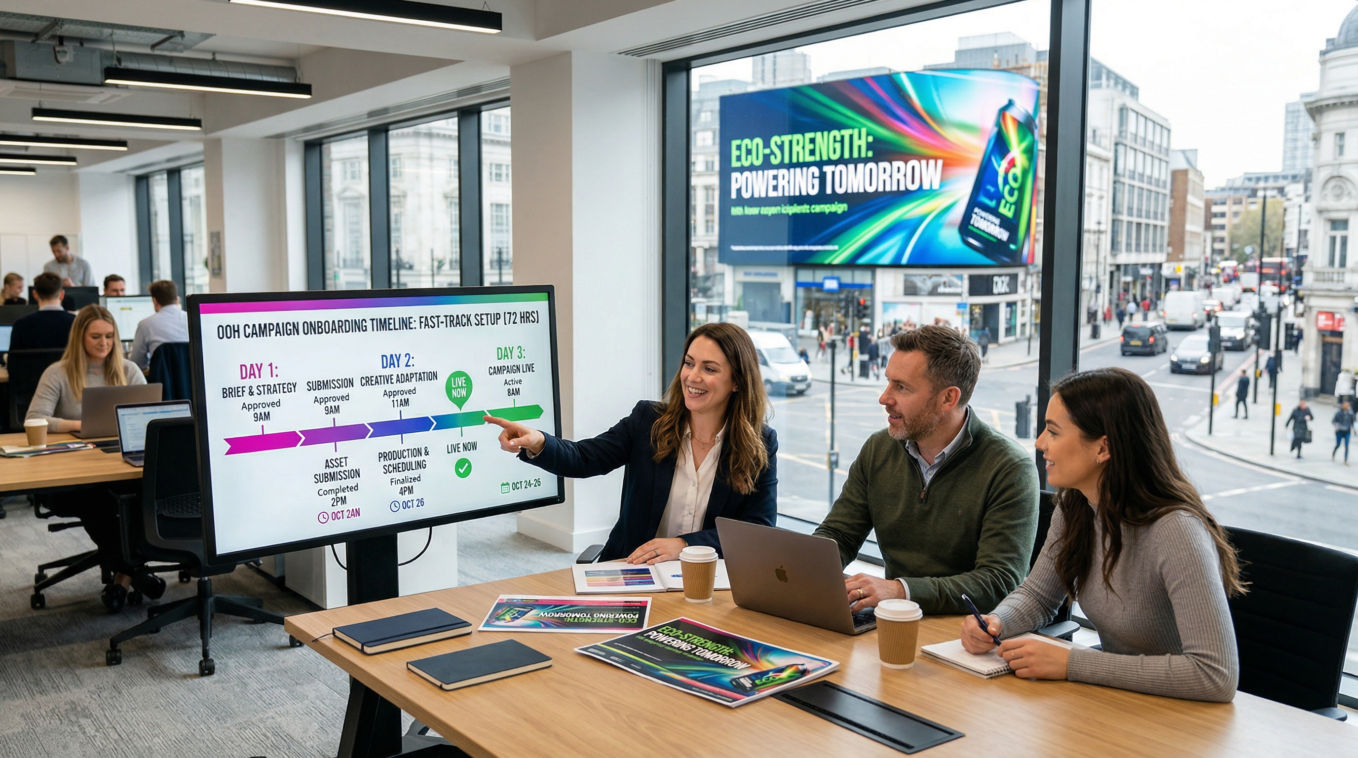 From First Brief to Live Campaign: How to Onboard OOH Clients in 48 Hours